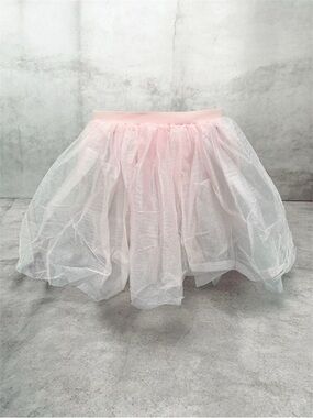 Dance Class Pale Pink Layered Tulle Skater Skirt
